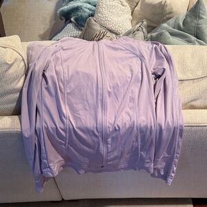 Lavender Zip-Up sport Jacket